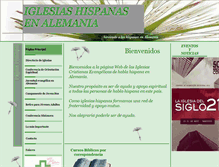 Tablet Screenshot of iglesia-evangelica.de